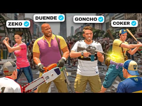 APOCALIPSIS ZOMBIE en BUENOS AIRES | Left 4 Dead 2